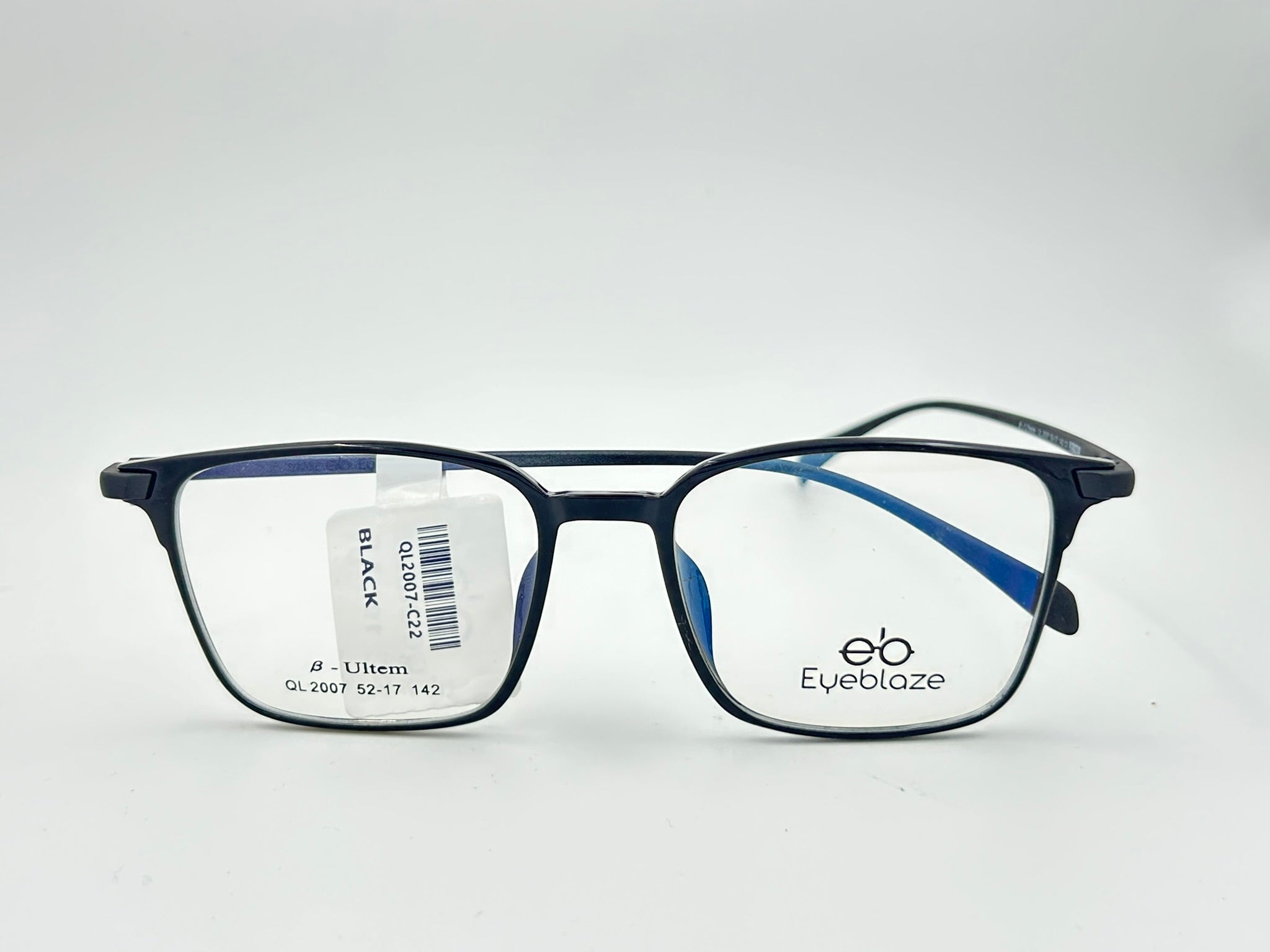 Eyeblaze Black β-Ultem Eyeglasses