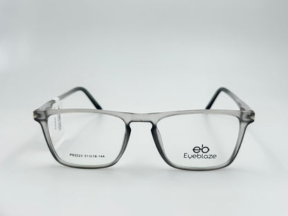 Eyeblaze Matte Grey Eyeglass Frames